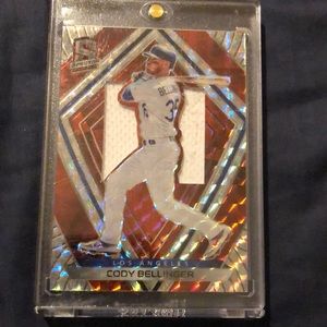 Cody Bellinger numbered patch baseball card